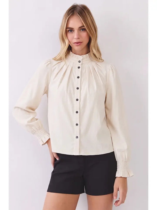 Corduroy Button Down Shirt