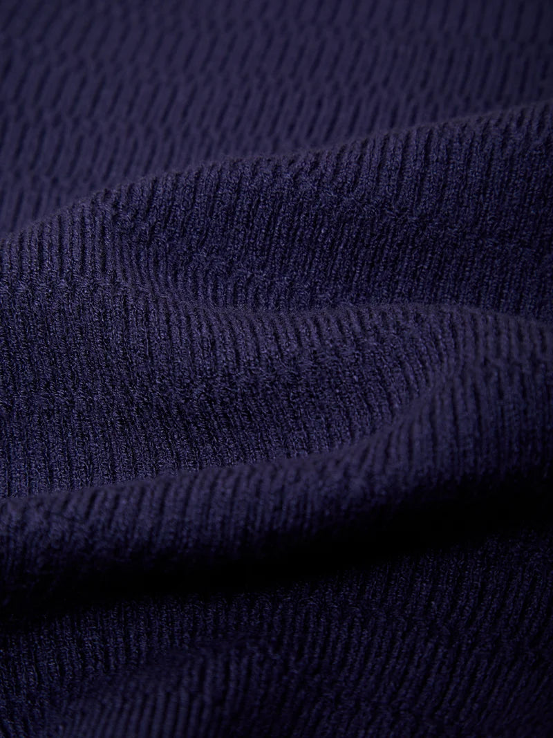 Leni Novelty Rib LS Crewneck