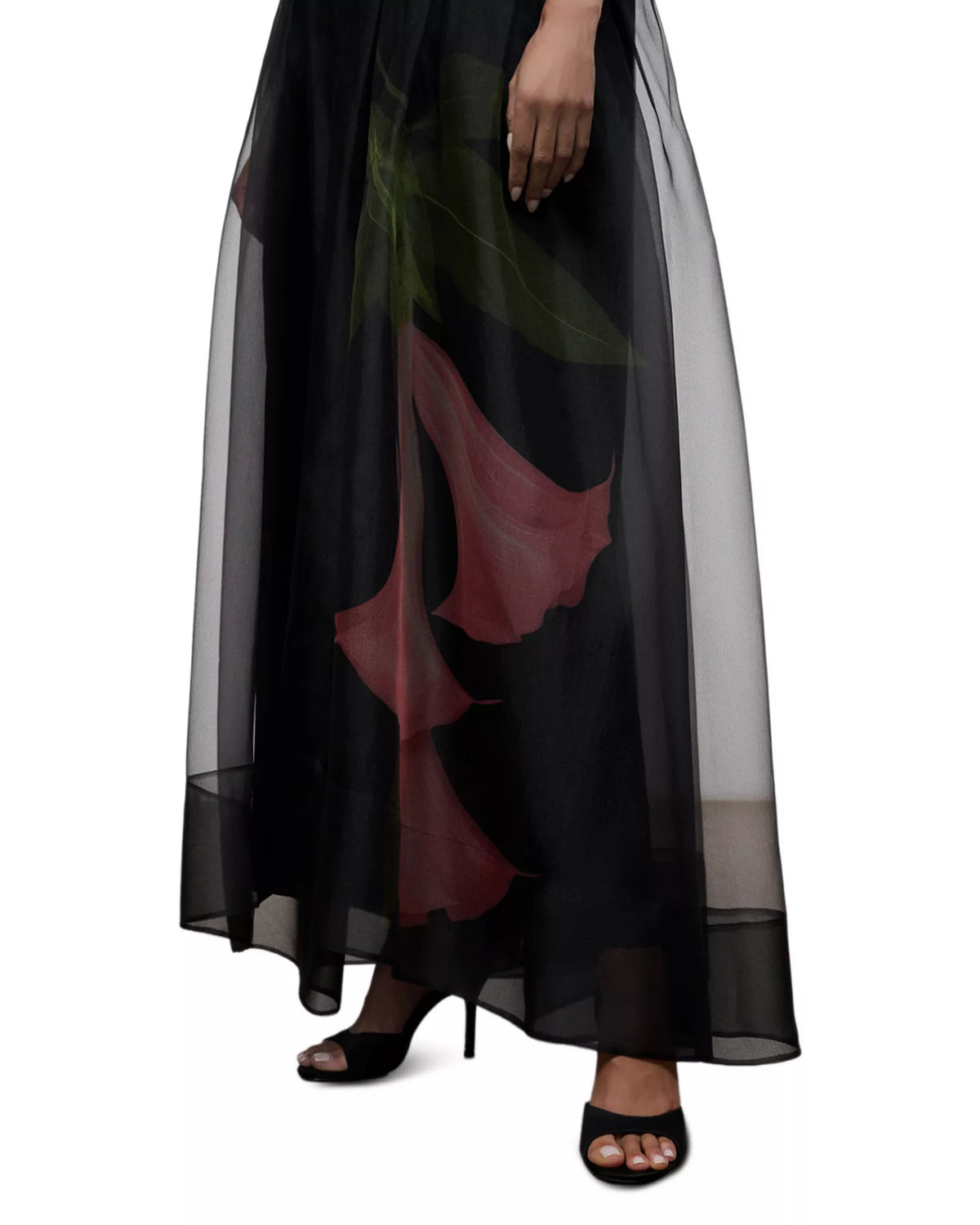 Laney Dress Trumpet Flower