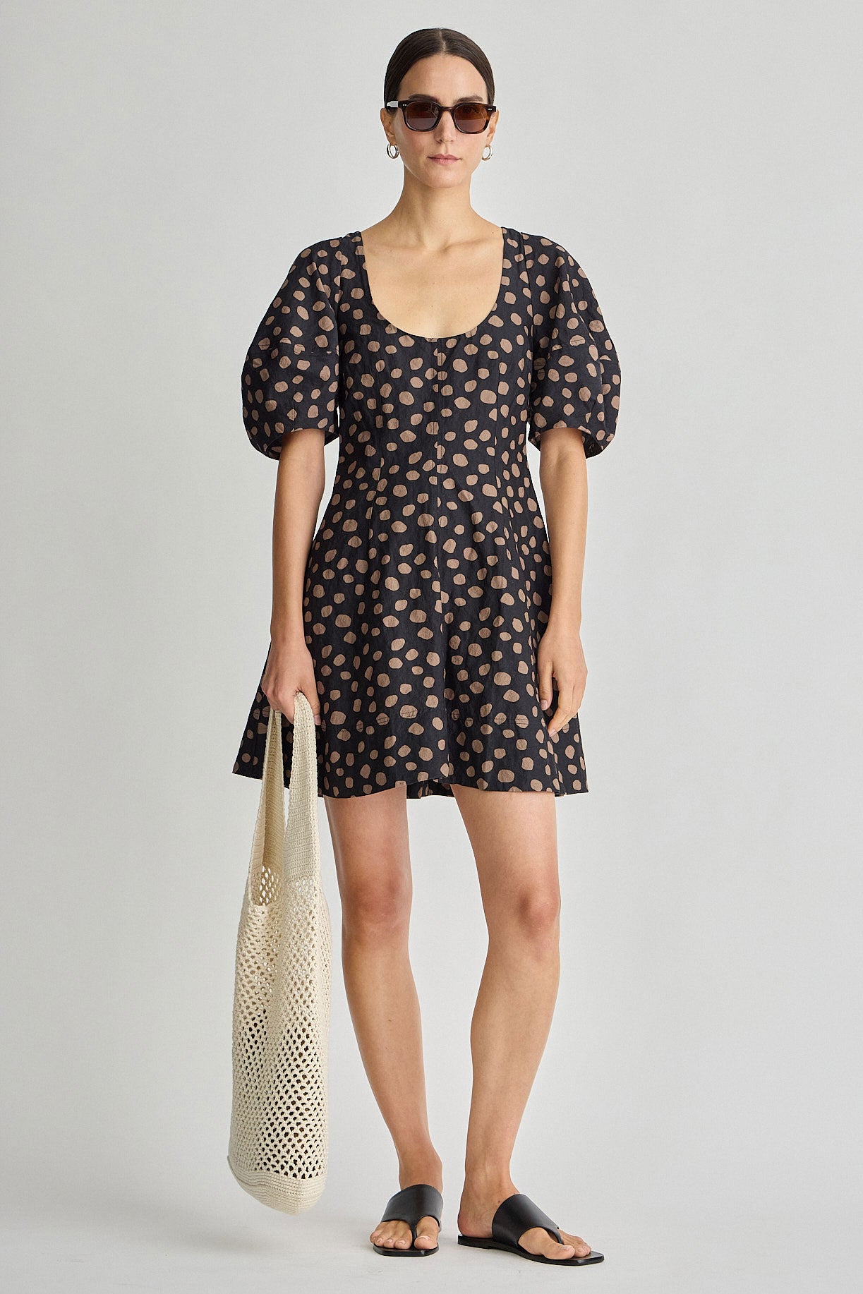 Anni Scoop Mini Dress