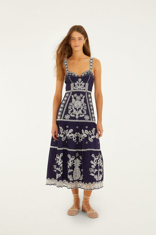 Richellieu Midi Dress