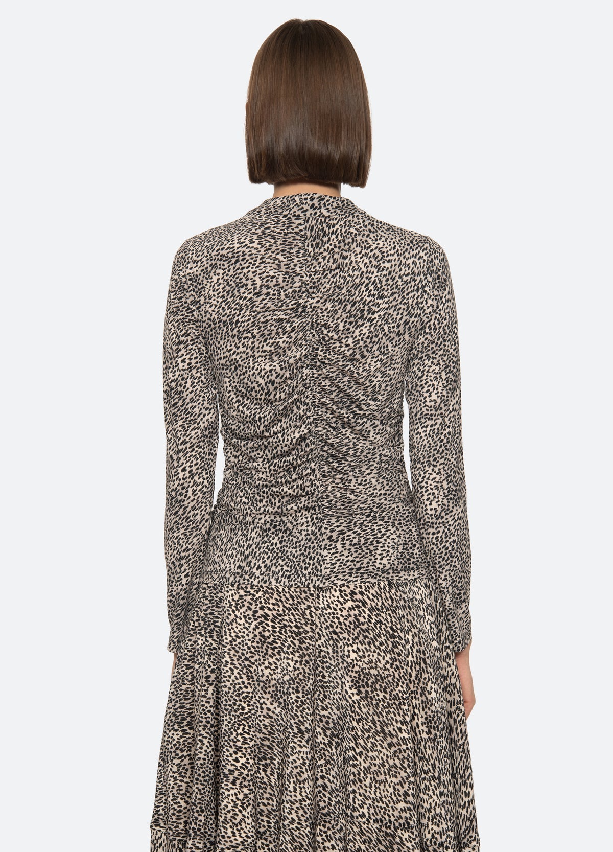 Charlize Print Long Sleeve Top