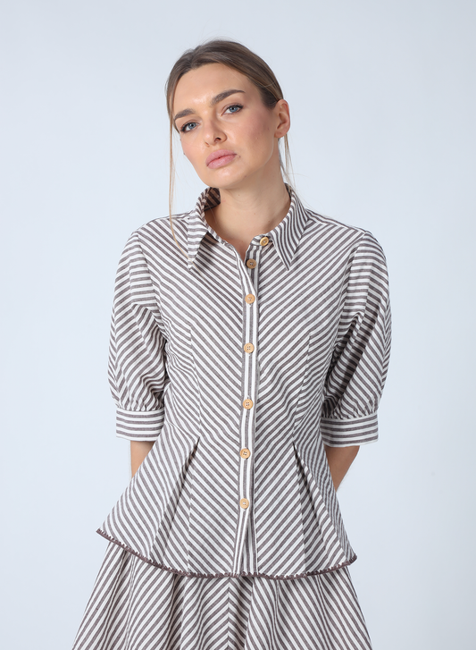 Jackie Striped Shirt