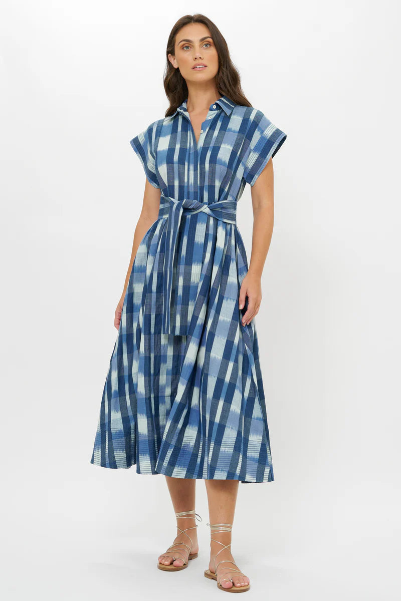 Belted Shirt Dress
