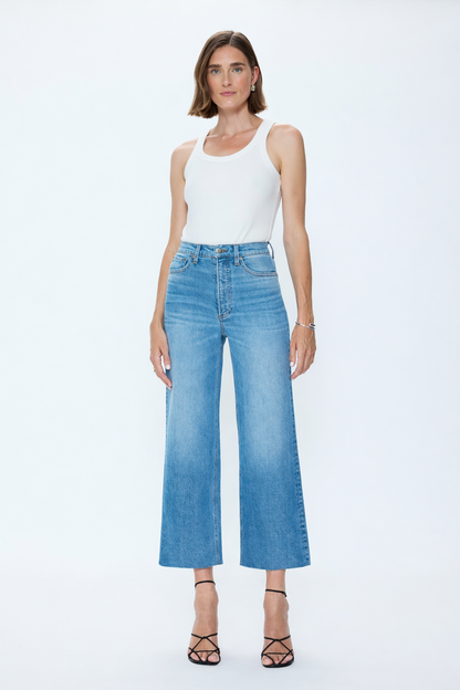 Lana Crop High Rise Ultra Wide Leg