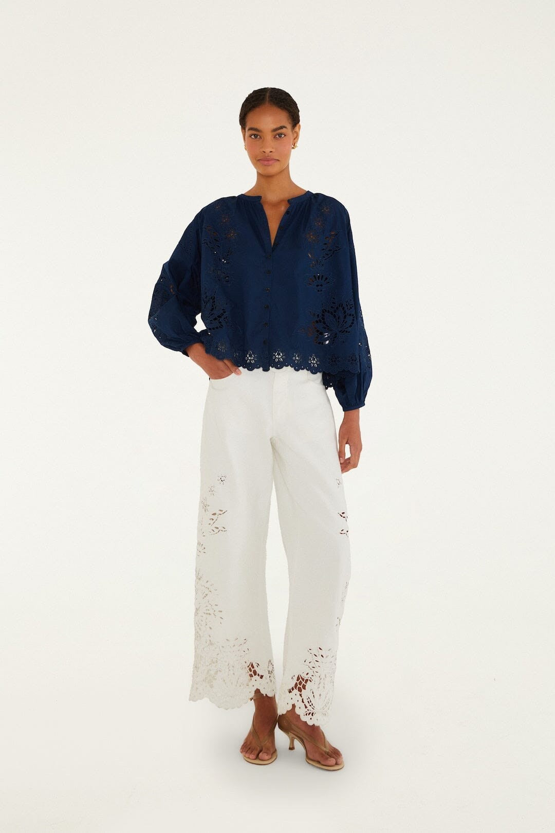 Artisanal Long Sleeve Blouse