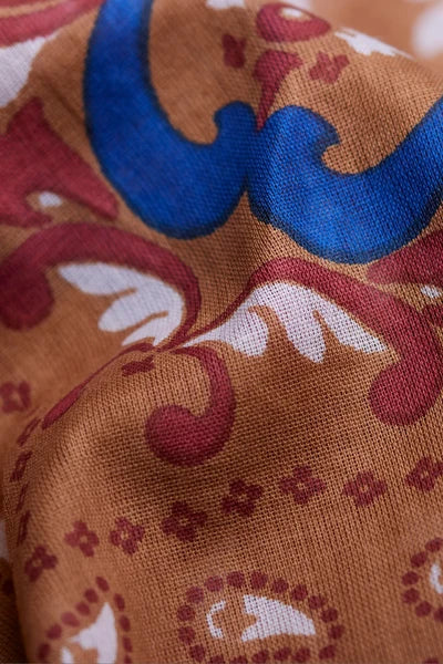 Bandana Flowers Scarf