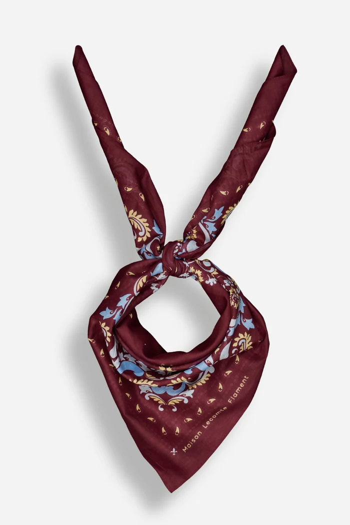 Bandana Flowers Scarf