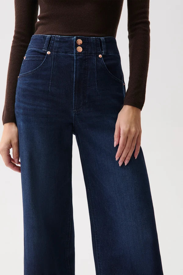 Lana Dbl Button High Rise Ultra Wide Leg