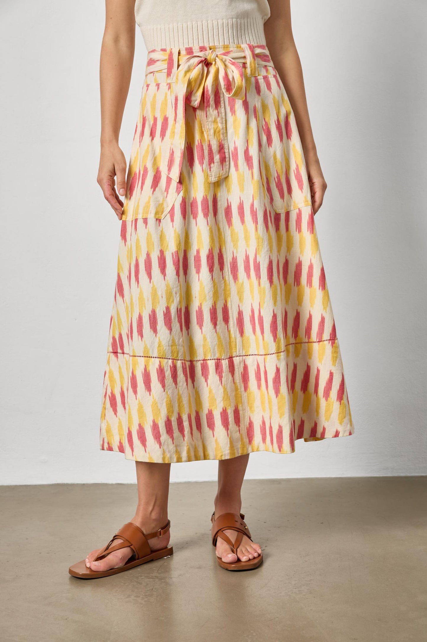 Ikat Long Skirt