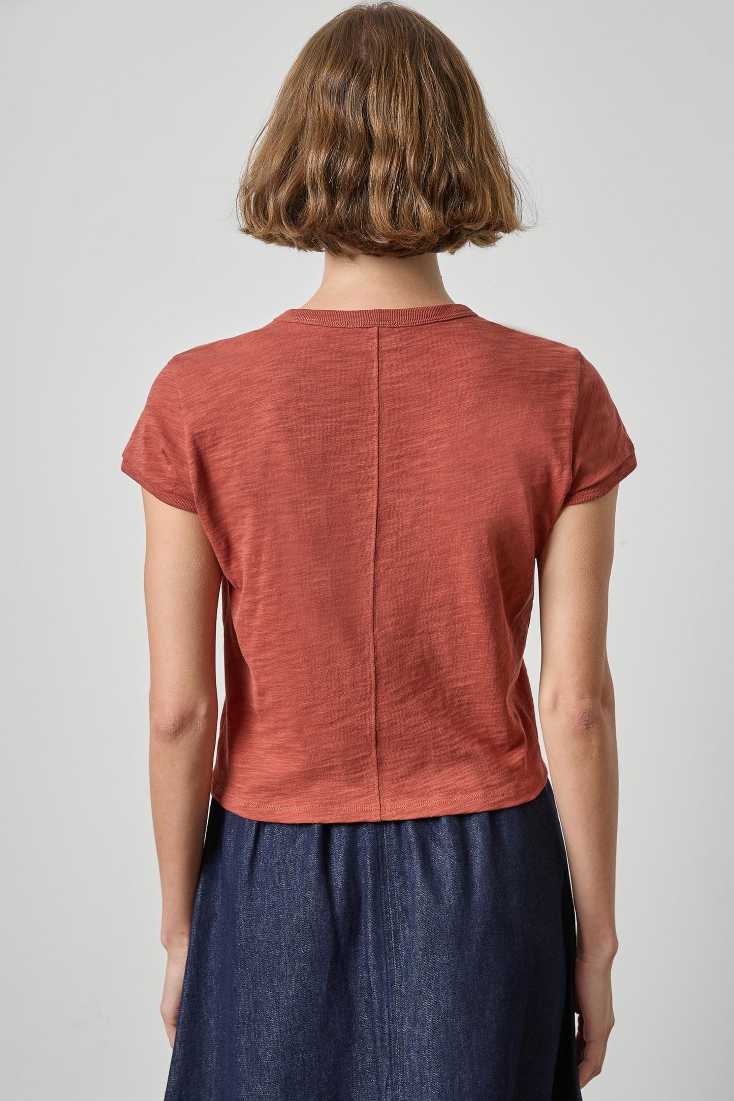 Boxy Cap Sleeve Tee