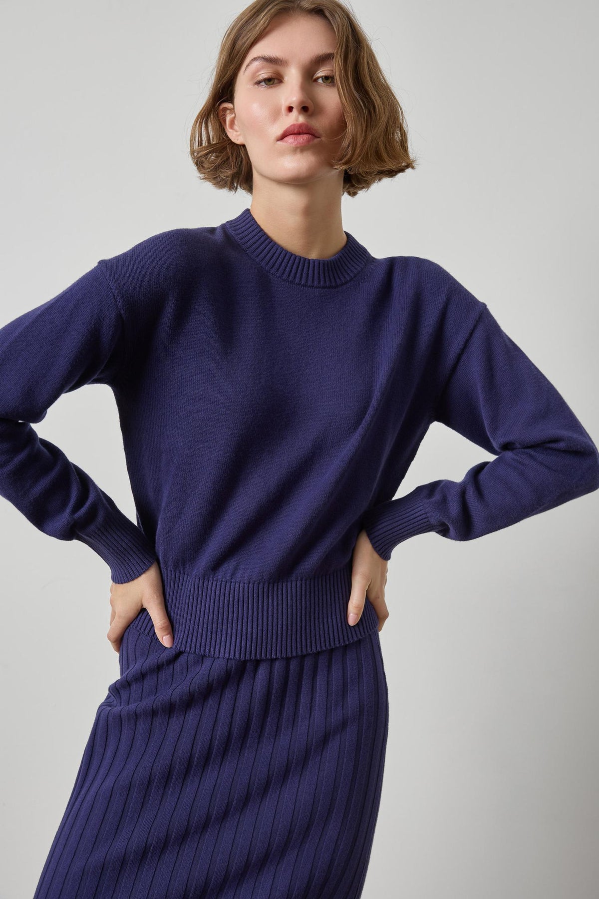 Relaxed Crewneck Sweater
