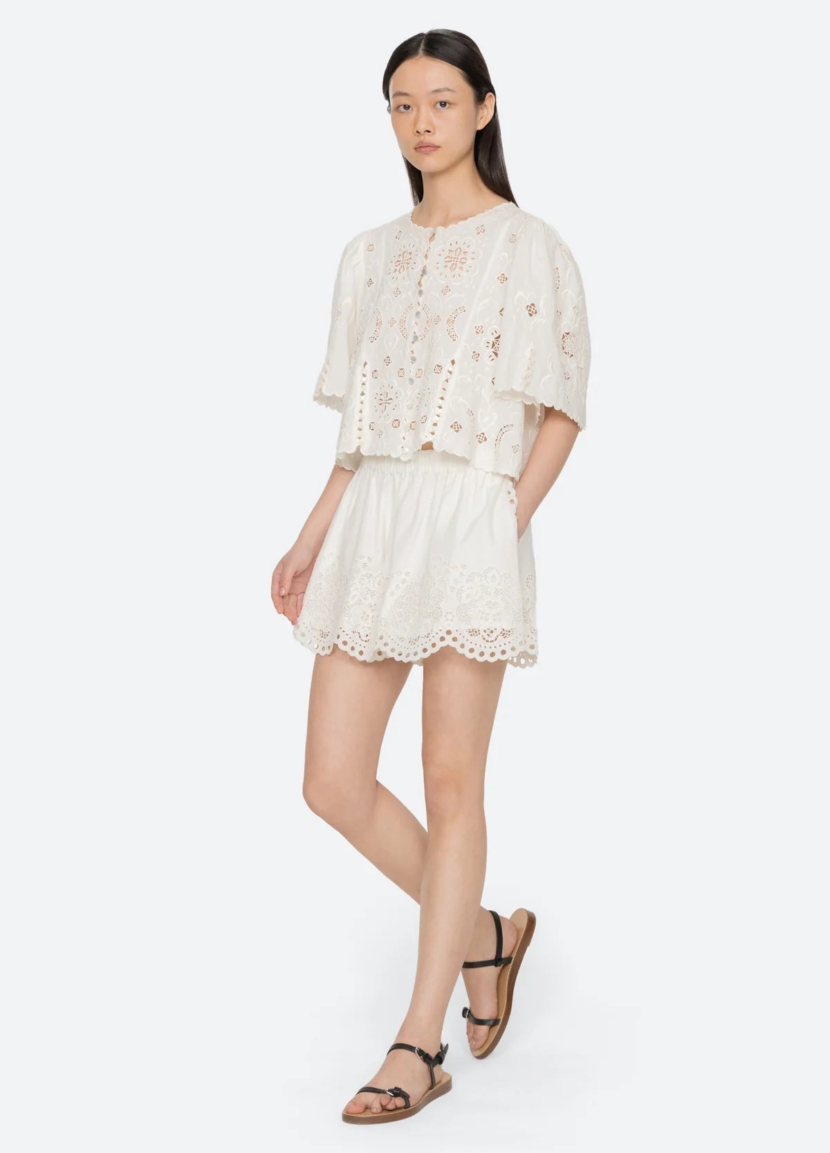 Gardener Embroidered Short