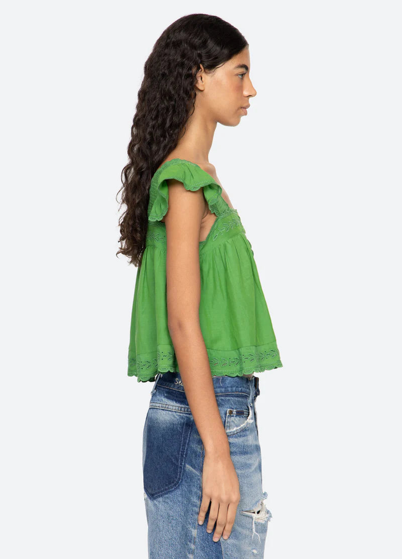 Eliza Flutter Sleeve Top