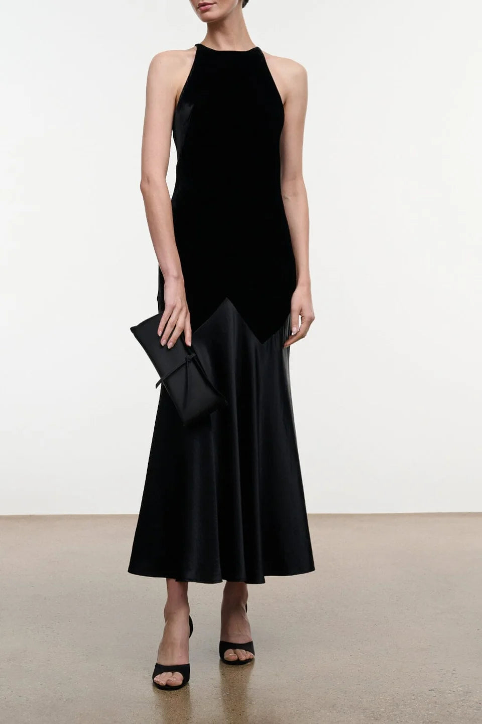 Marisole Velvet Dress