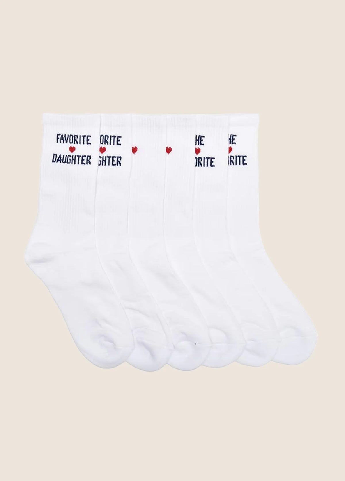 The FD Heart Sock Set