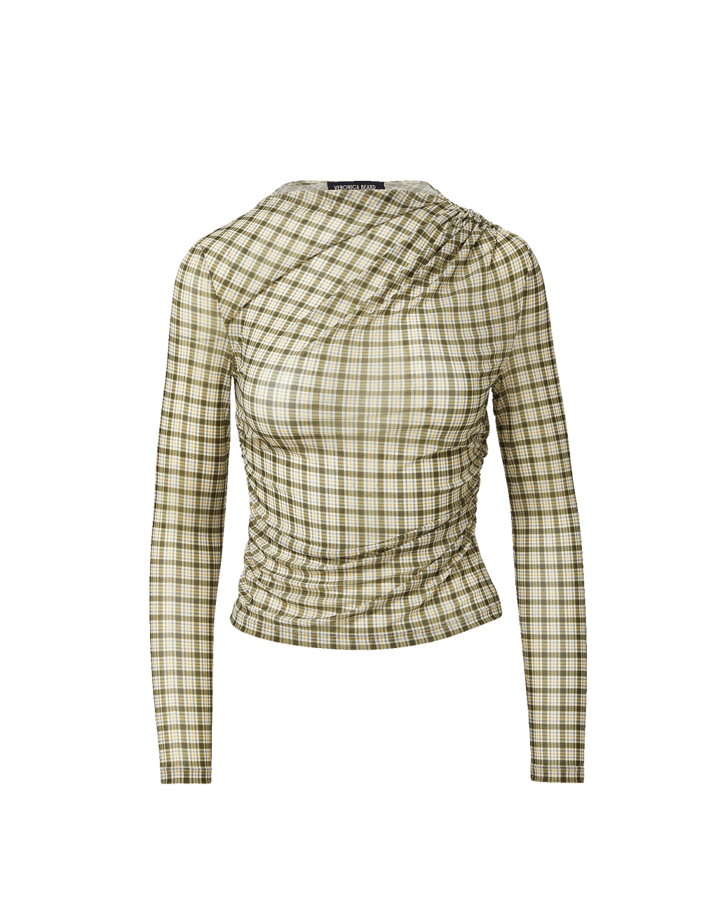 Nuvia Plaid Top