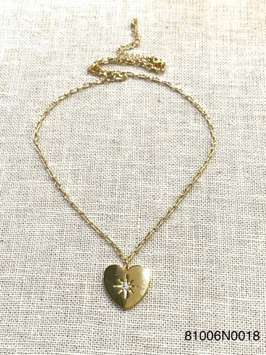 Amora Heart Pendant Necklace