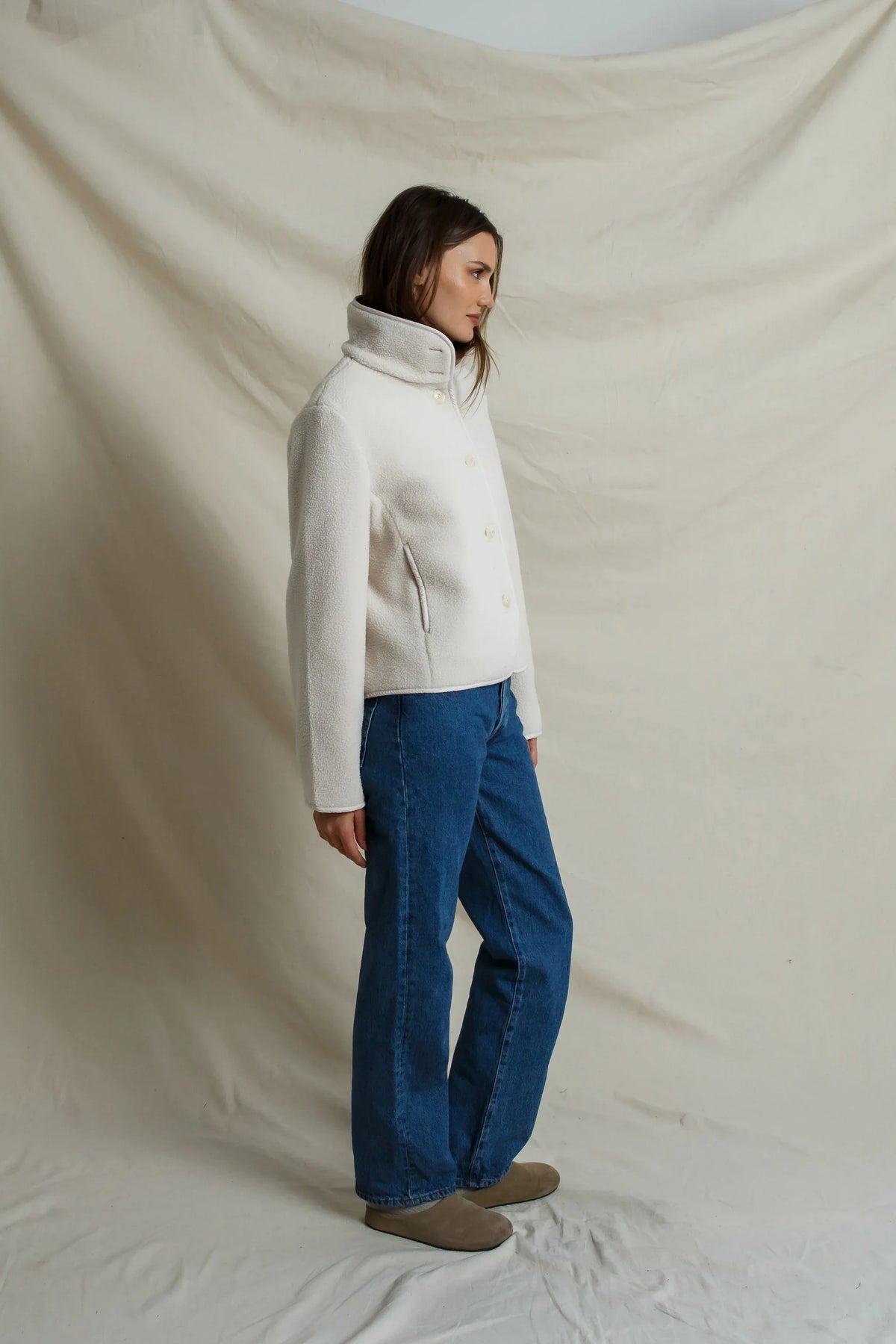 Tara Sherpa Fleece Sherpa Jacket