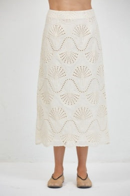 Cannes Eyelet Skirt