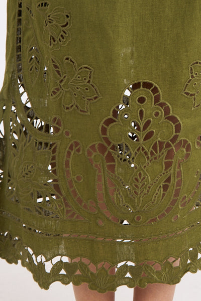 Majestic Garden Richelieu Skirt